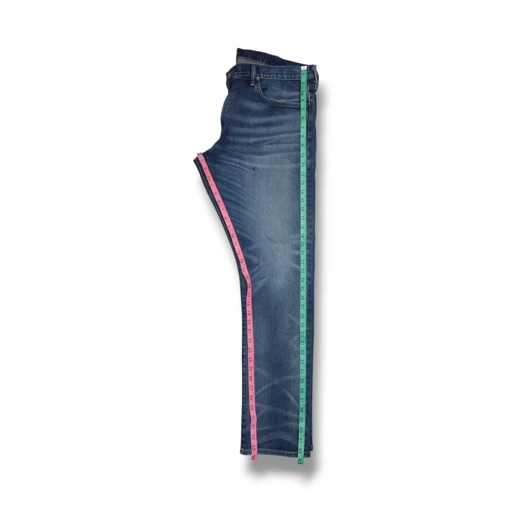 Polo Ralph Lauren Sullivan Slim Stretch Blue Denim Jeans Men's 38X34 Measures 40